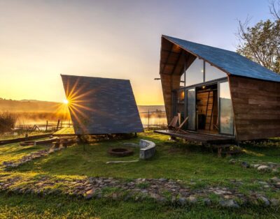 Tiny House con vista al lago